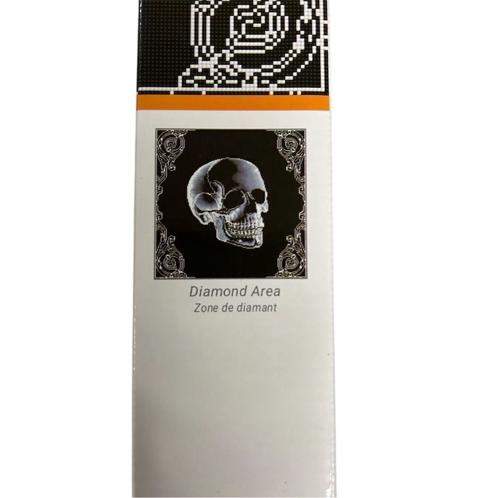 Diamond Dotz Super Diamond Sparkle Skull Diamond Art Kit Craft Set